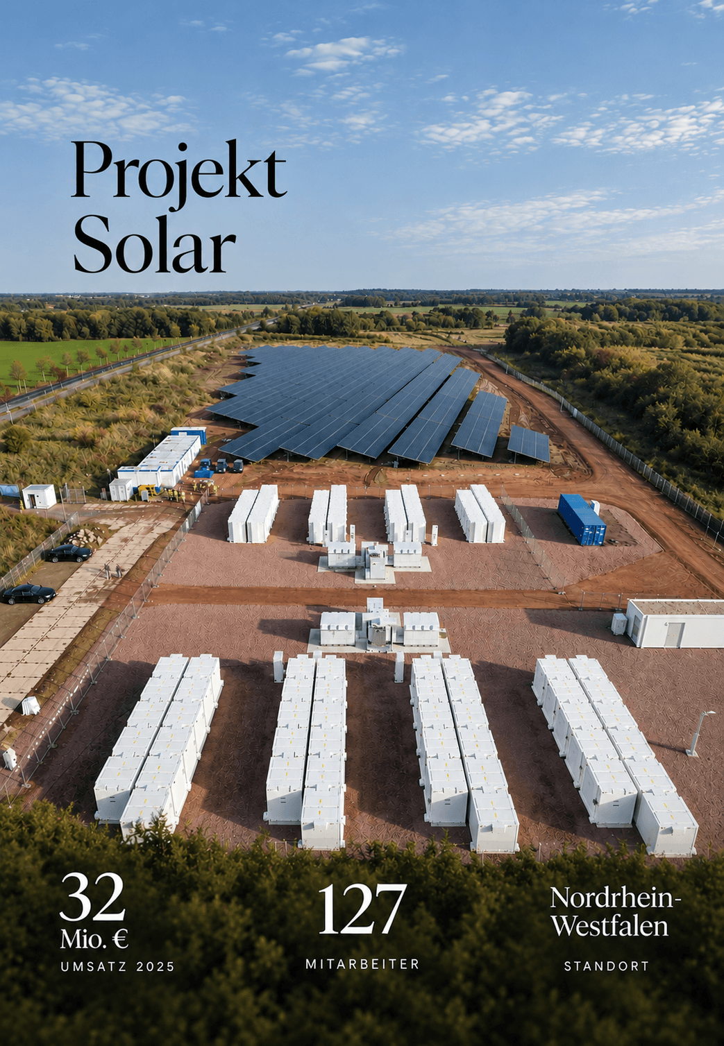 Project Solar – €32m revenue 2025, 127 employees, North Rhine-Westphalia